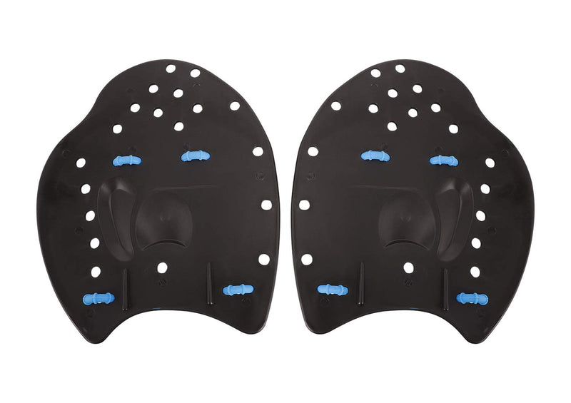 Swim Paddle Adjustable Swim Hand Paddle Training Power Swim Training Paddle Aid Flat Paddles Swimming Hand Fins for Kid Adult L for Adult with Big Hands - BeesActive Australia