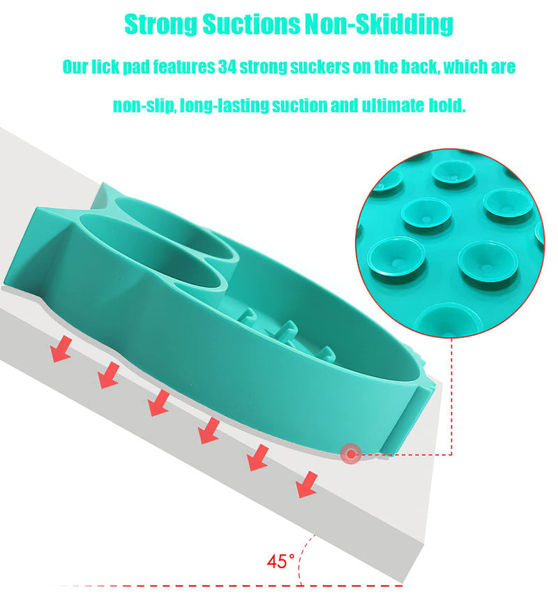 Slow Feeder Dog Bowl for Dogs & Cats, Dog Bowl with Suction Cups, Dog Puzzle Toys, Slow Feeder Bowl for Boredom and Anxiety Reduction. - BeesActive Australia