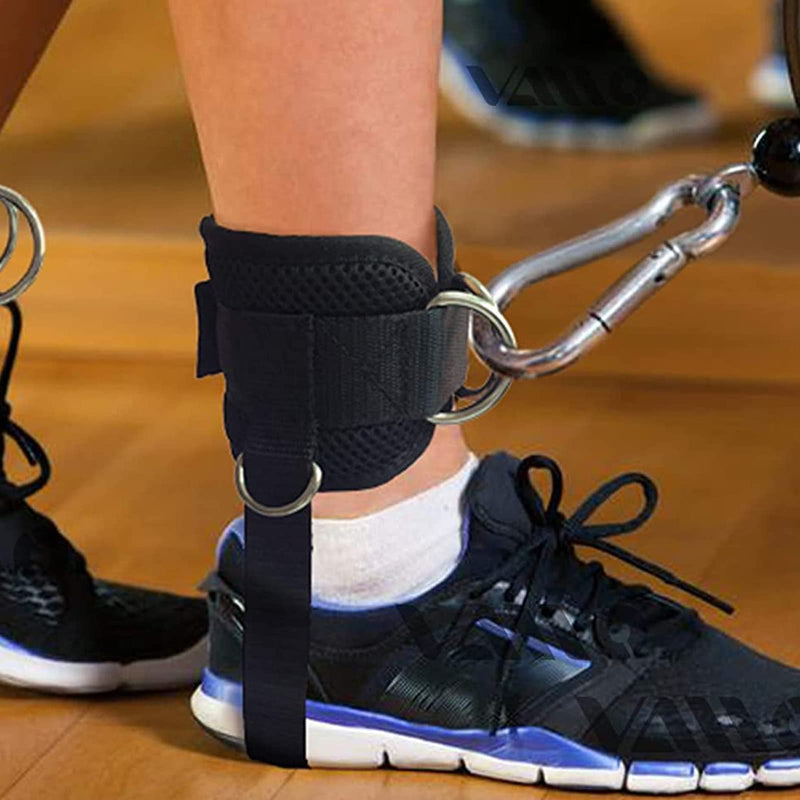 krlaoer Ankle Straps for Cable Machines Leg Straps Foot Straps for Cable Machines Gym Leg Straps for Kickbacks Fitness Ankle Strap… - BeesActive Australia