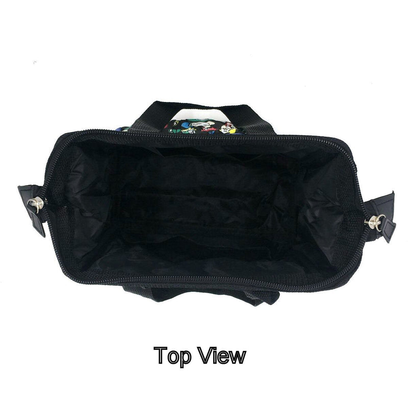 Tapp Collections Bingo Dauber 6 Pockets Tote Bag Space Ball Design / Purple - BeesActive Australia