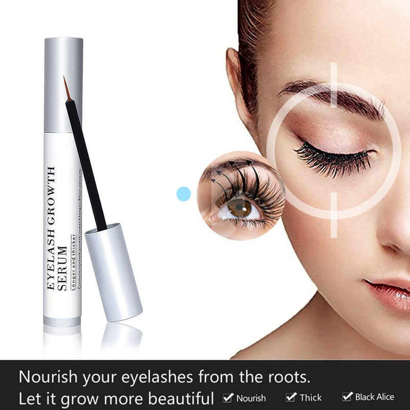 Vanecl Eyelash Growth Serum,Lash Serum For Eyelash Growth,Eyelash Serum,Brow & Lash Enhancing Formula & Rapid Brow Growing Treatment for Longer, Thick And Stronger 5ML - BeesActive Australia