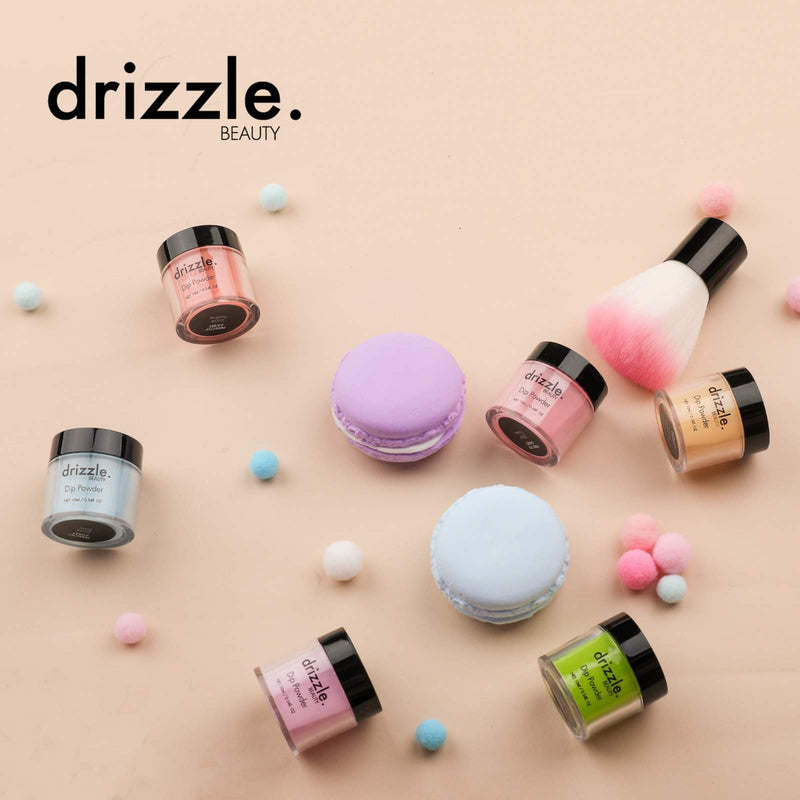 Drizzle Dip Powder Nail Kit Starter with 12 Color Nude for Starter Manicure Nail Art for French Nail No Nail Lamp Needed Dipping Nail Powder Kit Perfectly Sweet - BeesActive Australia