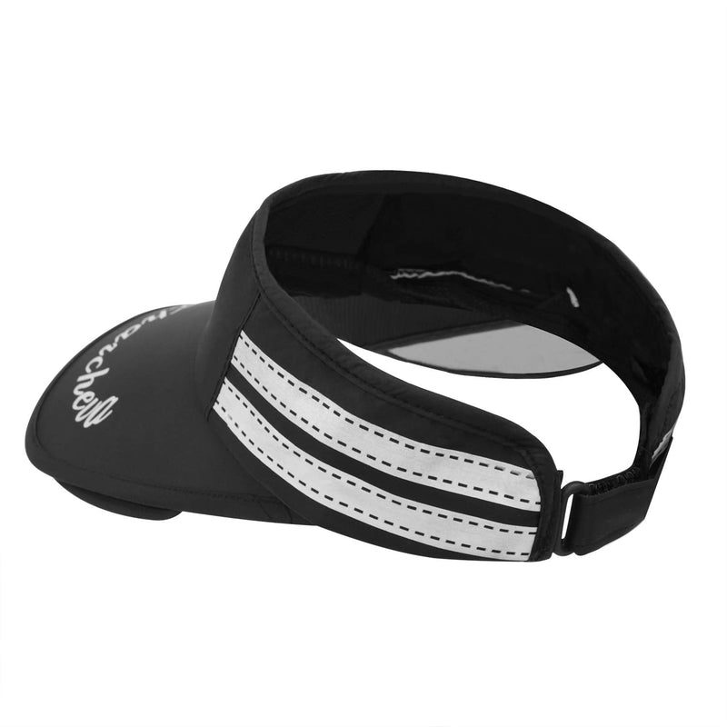 Unisex Sports Sun Visor Hat UV Protection Breathable Golf Visor Sports Sun Hats Black One Size - BeesActive Australia