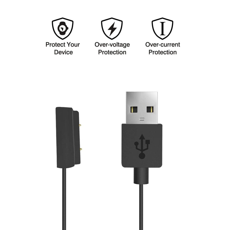 Replacement USB Charger Charging Cable for CooSpo HW706 /HW702A Heart Rate Monitor Armband - BeesActive Australia