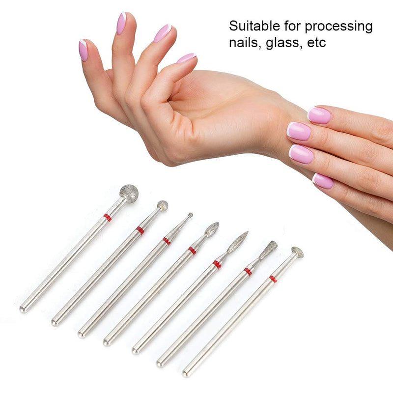 【𝐒𝐩𝐫𝐢𝐧𝐠 𝐒𝐚𝐥𝐞 𝐆𝐢𝐟𝐭】Stable Performance Nail Drill Bits, No Dust Pollution Nail Art Drill Bit, Perfect Grinding Beauty Salon for Home(NO.05) NO.05 - BeesActive Australia