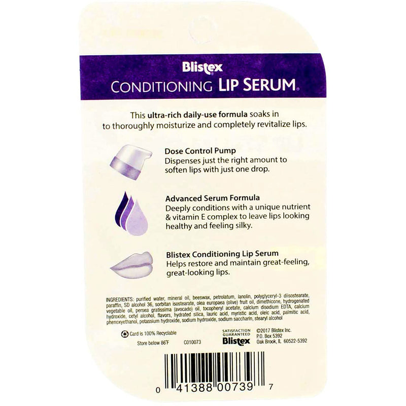 Blistex Conditioning Lip Serum Moisturizer (Pack of 2) 0.3 Ounce (Pack of 2) - BeesActive Australia