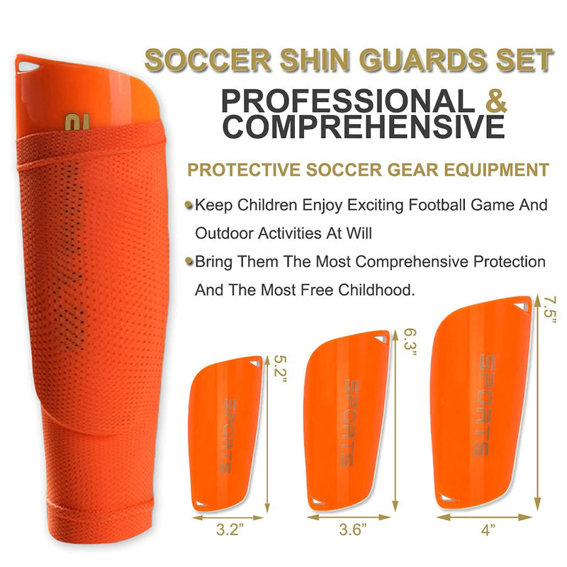 Youth Soccer Shin Guards for Kids Child with Sleeves Soccer Shin Pads and Shin Guard Sleeves Calf Sleeves Protective Gear for Boys Girls Kids Youth Teenagers Adult Black M 3'11" - 4'6" - BeesActive Australia