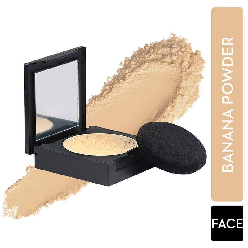 SUGAR Cosmetics Powder Play Banana Compact Long-Lasting, Oil-Controlling, Smooth Application - BeesActive Australia