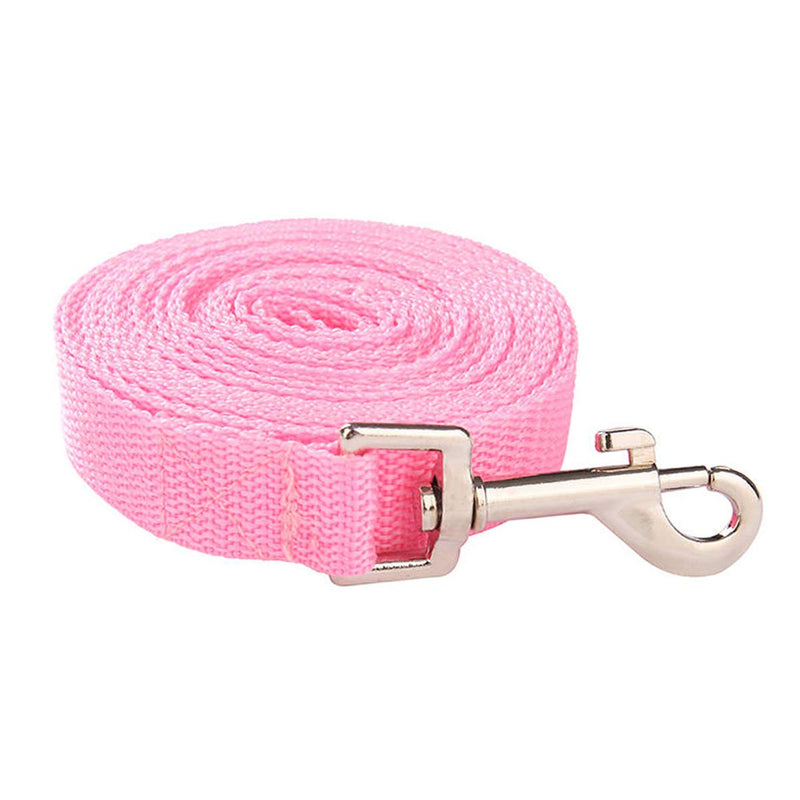 Long Dog Puppy Obedience Recall Training Agility Lead 40FT/50FT/65FT Training Leash for Training Play Camping Backyard 40 Feet (12m) Pink - BeesActive Australia