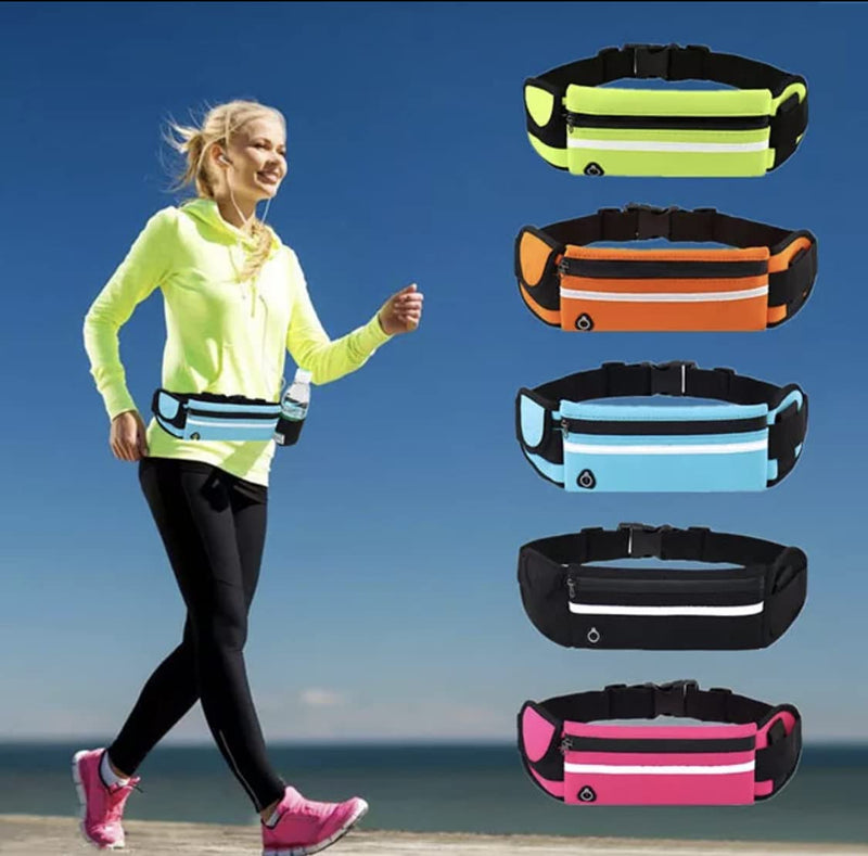 Ultralight Waterproof Sports Waist Pack with Belt and Drink Holder - BeesActive Australia