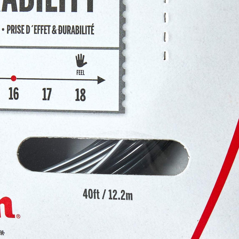 Wilson Revole Spin Tennis String Set 17 gauge Black - BeesActive Australia