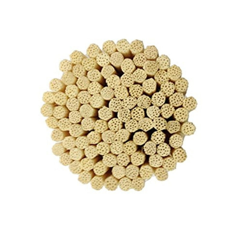 HOSSIAN Reed Diffuser Sticks - Wood Rattan-Reed Sticks -Diffuser Glass Bottles-Diffuser Refills- Spa-Aromatherapy (7''18cm) - BeesActive Australia