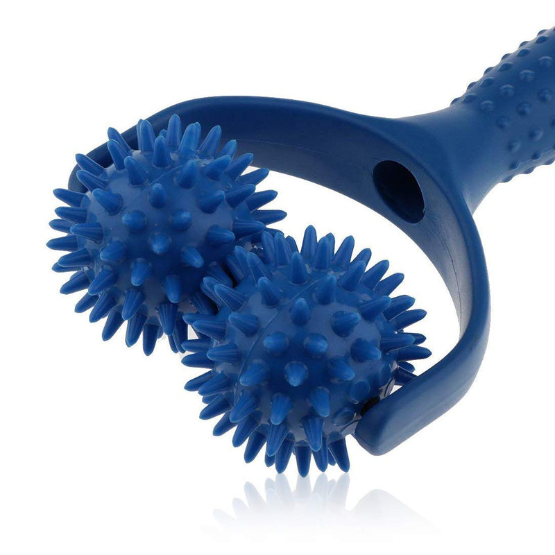 LHKJ Deep Tissue Massage Stick with 2 Massage Balls, Remove Cellulite, for Shoulder, Arms, Buttocks, Muscle Relax Massager - BeesActive Australia
