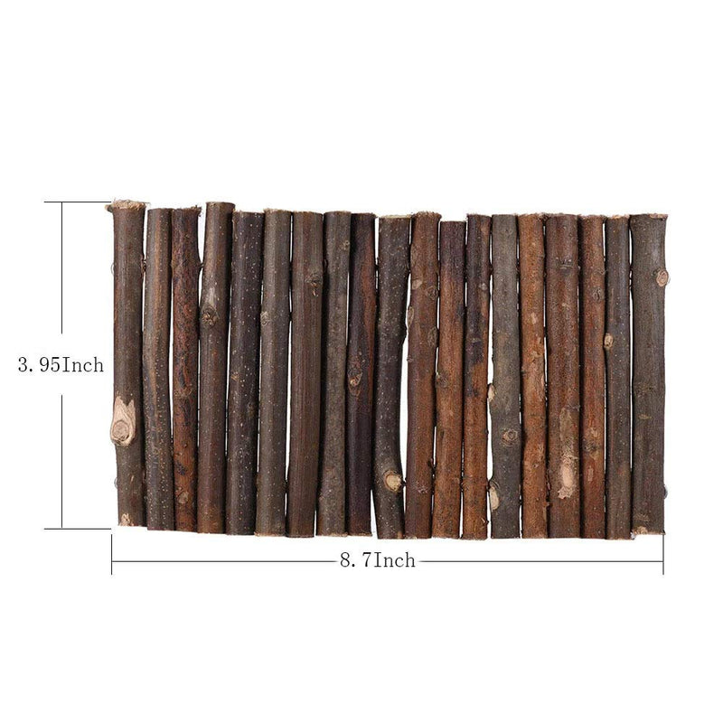 PINVNBY PIVBY Wooden Hamster Bridge,Rat Chew Toys for Chinchillas Guinea Pigs Hamster Mouse Rat, Rodents Ladder Toy for Small Animal (2Pack) - BeesActive Australia