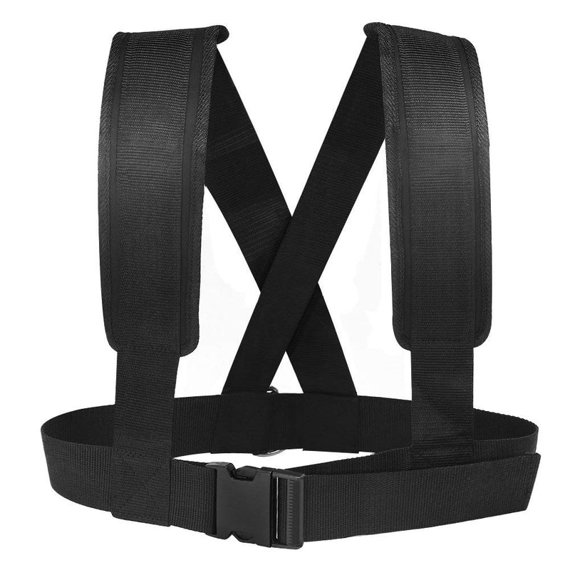 YNXing Sled Harness Workout Resistance and Assistance Trainer Physical Training Resistance Rope Kit Improving Speed, Stamina and Strength 6.6FT - BeesActive Australia