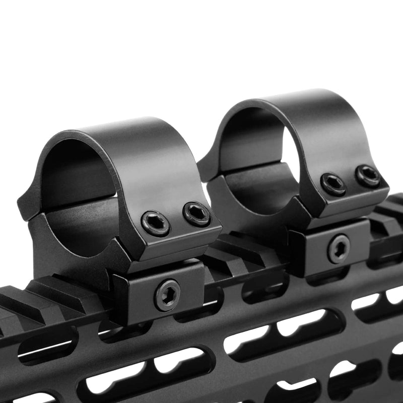 Low Profile Scope Rings 1 inch - Rifle Scope Rings Scope Mounting Rings 1 Inch for Picatinny and Weaver Rails(2 Pieces) - BeesActive Australia