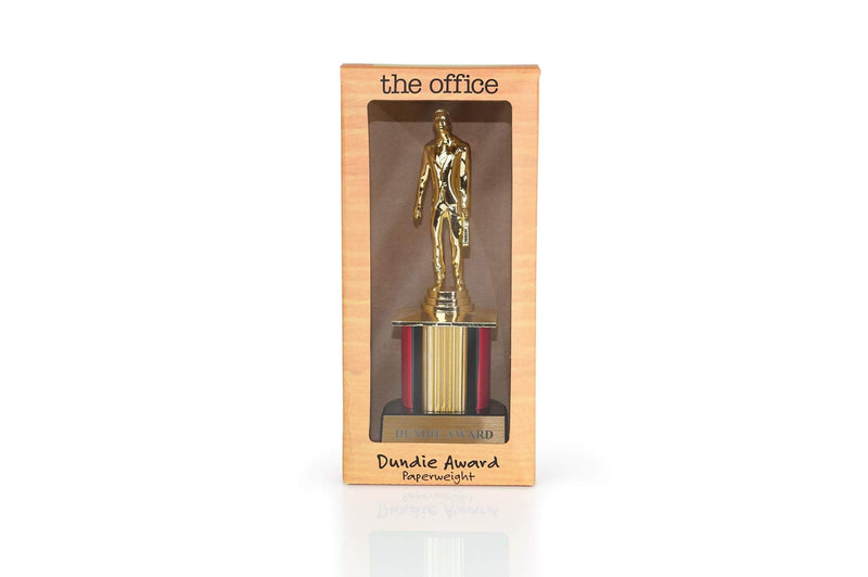Toynk/Just Funky The Office Dundie Award Replica Trophy | Host Your Own The Office Dundies Awards Ceremony | Includes 6 Interchangeable Title Plates | Measures 8 Inches Tall - BeesActive Australia