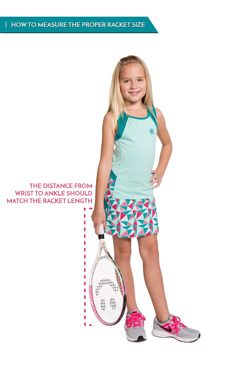 Tennis Racket for Kids by Street Tennis Club. Proper Equipment Helps You Learn Faster and Play Better! Pink/White 17 - BeesActive Australia