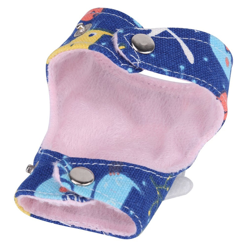Squirrel Harness, Adjustable Cute Angle Wings Comfort Harness Vest Clothes with Leash Hamster Gerbil Rat Mouse Ferret Chinchilla Small Animal Walking Toy (Light Blue) - BeesActive Australia