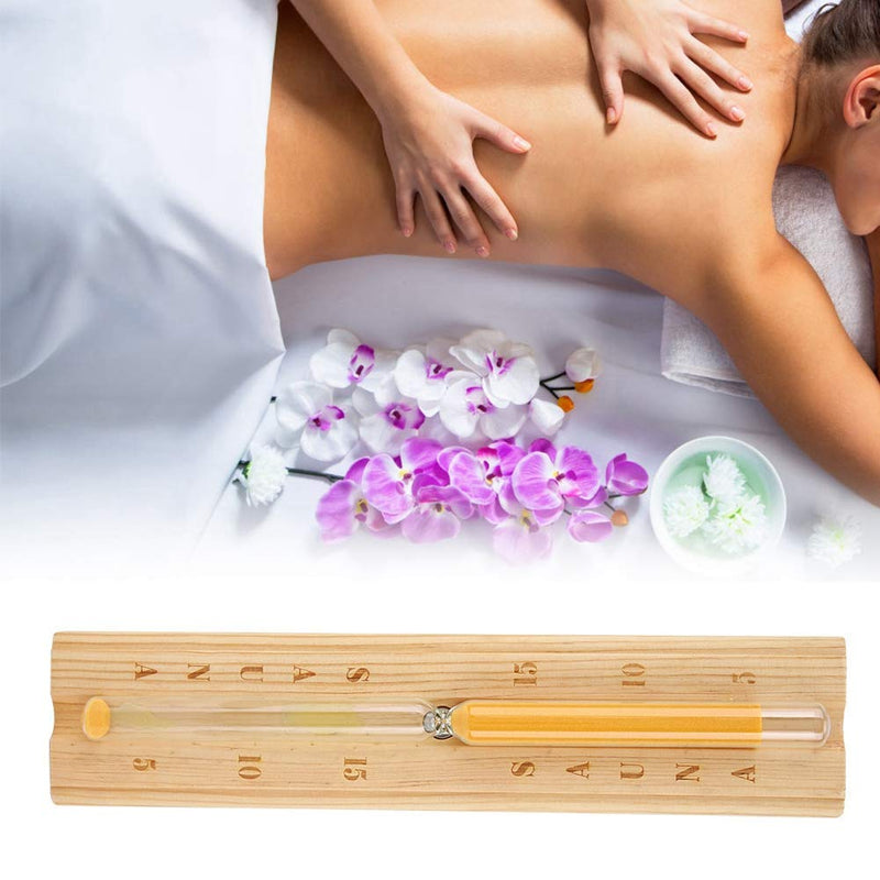 Sauna Hourglass Sand Timer - 15 Minutes Timing Hourglass, Sand Timer, for Sauna Room, Home Sauna Room, Office, Restaurant, etc, Easy to Install. - BeesActive Australia