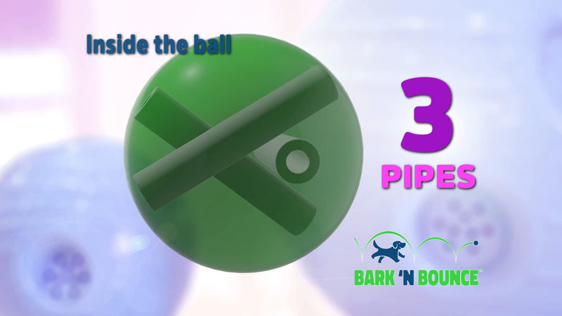 Bark N Bounce: The Interactive Dog Toy Ball That Bounces and Laughs, Engaging Your Dog's Natural Instincts Small/Medium 3.75 Inches - Dogs 30lbs and under - BeesActive Australia