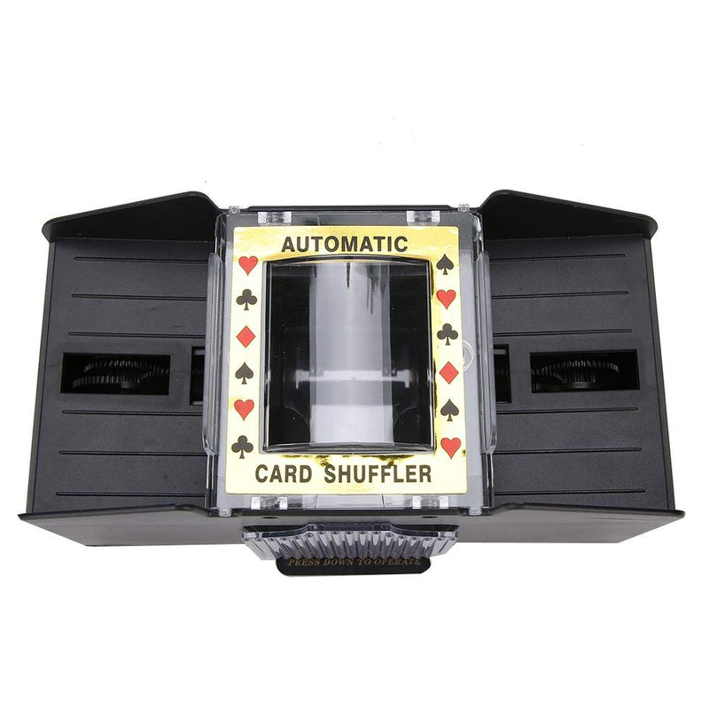 Card Shuffler Automatic Poker Card Shuffler for Blackjack, Poker,Bridge 1 To 4 Deck Poker - BeesActive Australia