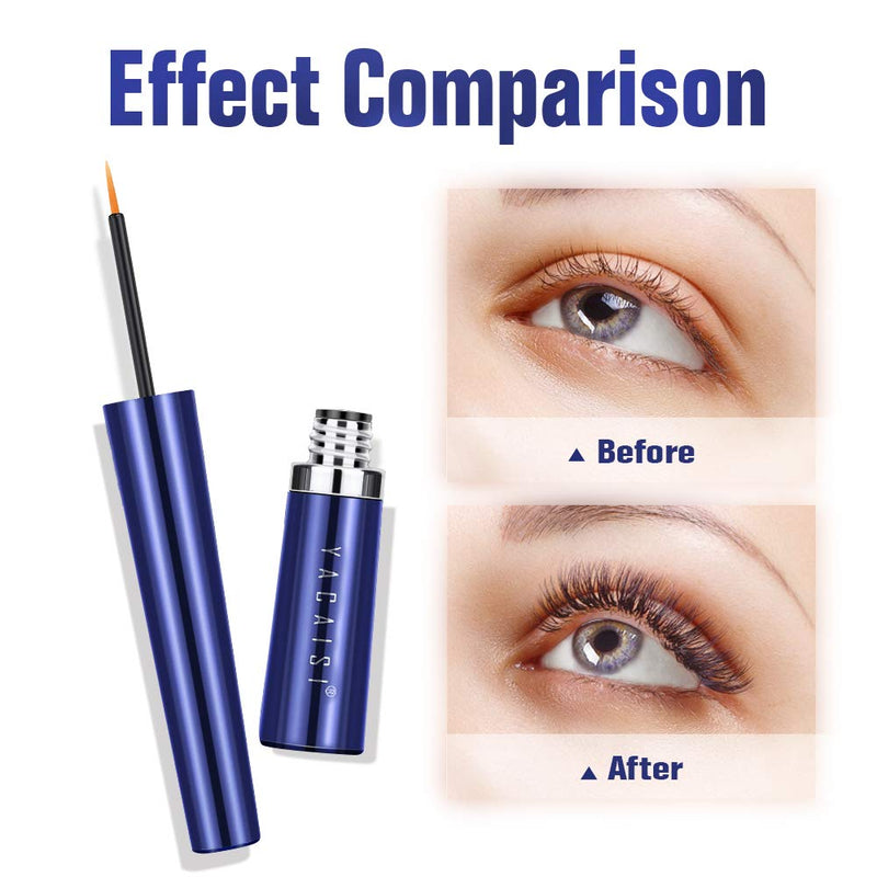 Eyelash Growth Serum Rapid Lash Growth Serum Organic Natural Eyelash and Eyebrow Nutrition Extension Enhancer Liquid Vitamin E and Natural Ingredients Lash Booster Longer Thicker Non-irritating 4ml - BeesActive Australia