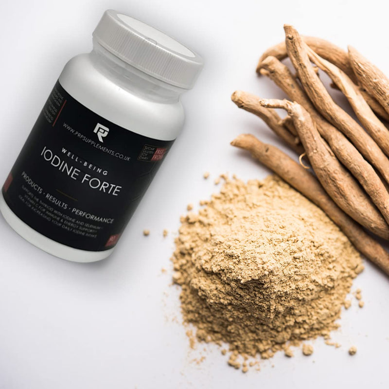 Thyroid Support | Iodine Forte Containing Iodine & Selenium | 90 Vegetarian and Vegan Capsules - BeesActive Australia