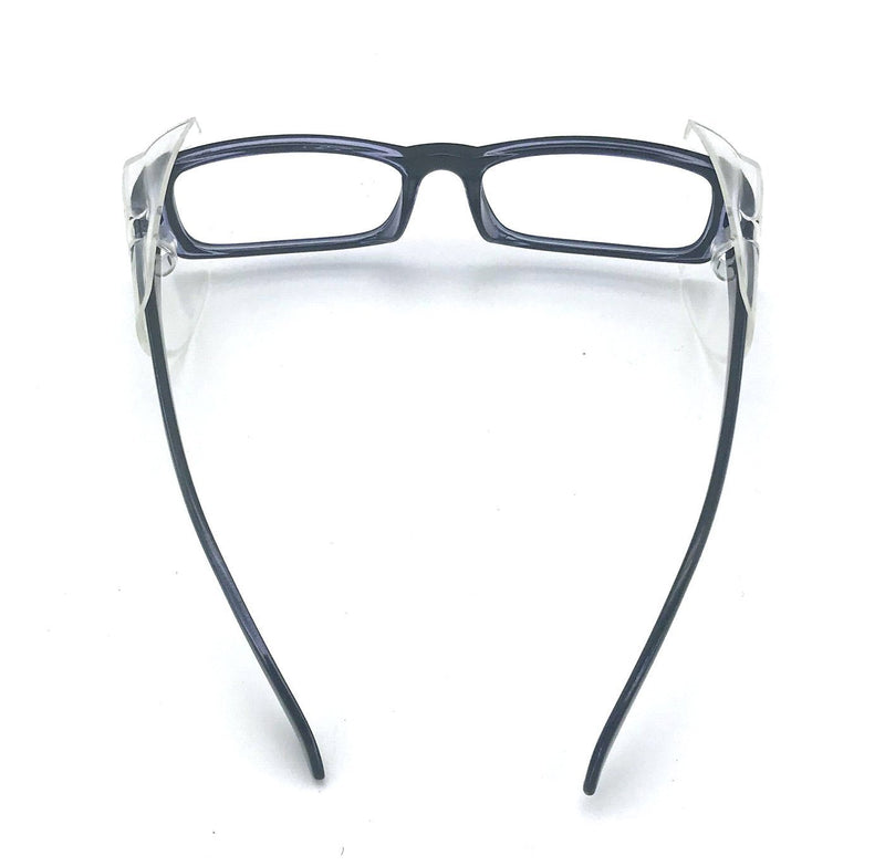 Auony Safety Glasses Side Shields,2 Pairs Slip On Clear Side Shields for Medium to Large Eyeglasses - BeesActive Australia