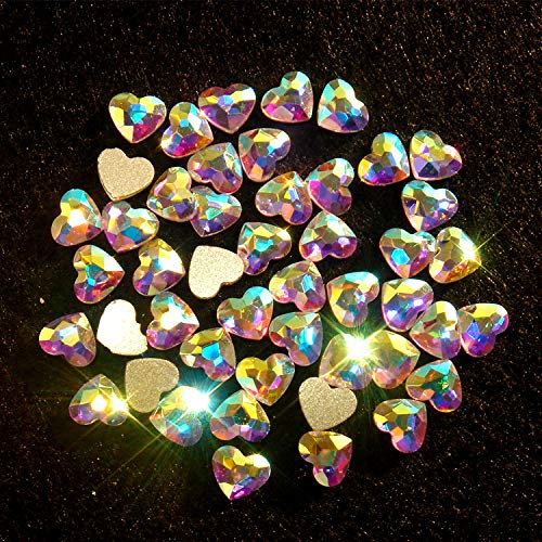 Crystal Rhinestones for Nails, FlatBack Crystal Nail Art Rhinestones, 3D Gold Rhinestones and Gems for Nail Art, Decorating Cell Phone, Lighter, Clothes, Shoes, Jewelry(100 Mix Shape) 100 Mix Shape - BeesActive Australia