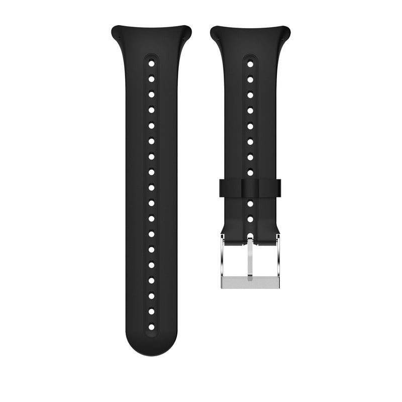 FitTurn Band Compatible with Garmin Swim Watch Bands Replacement Soft Silicone Black Watch Band Sports Strap Wristband Compatible with Garmin Swim Watch - BeesActive Australia