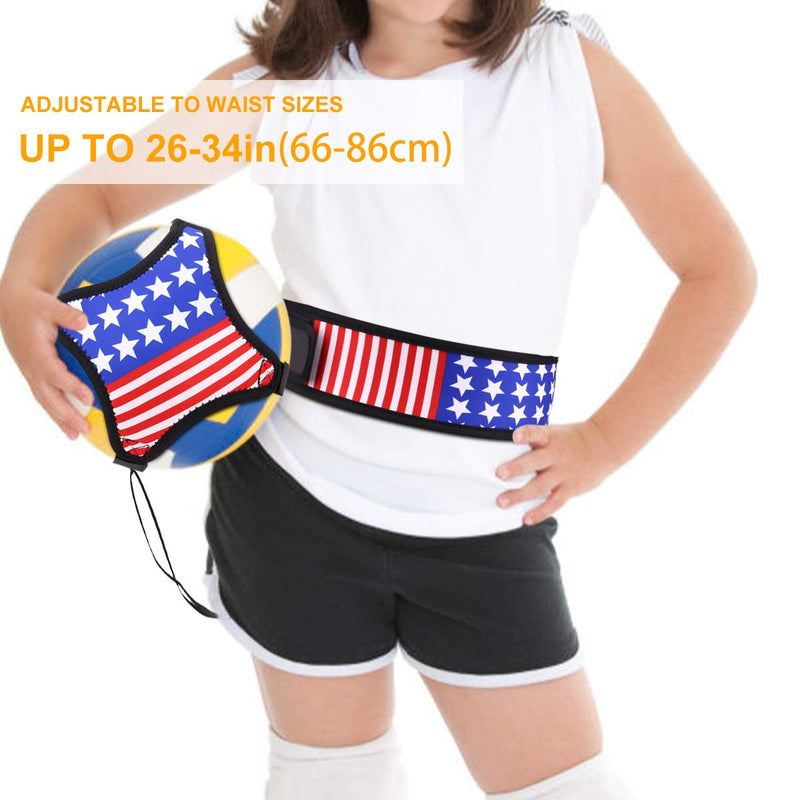 LuxSports Volleyball Training Equipment Aid Great Trainer for Solo Practice Premium Solo Trainer, Perfect for Beginners Practicing Serving STAR - BeesActive Australia