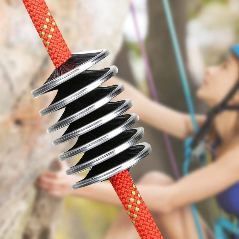 [AUSTRALIA] - Alomejor Outdoor Climbing Rope Brush Rock Climbing Cord Washing Brush Rope Cleaning Equipment 