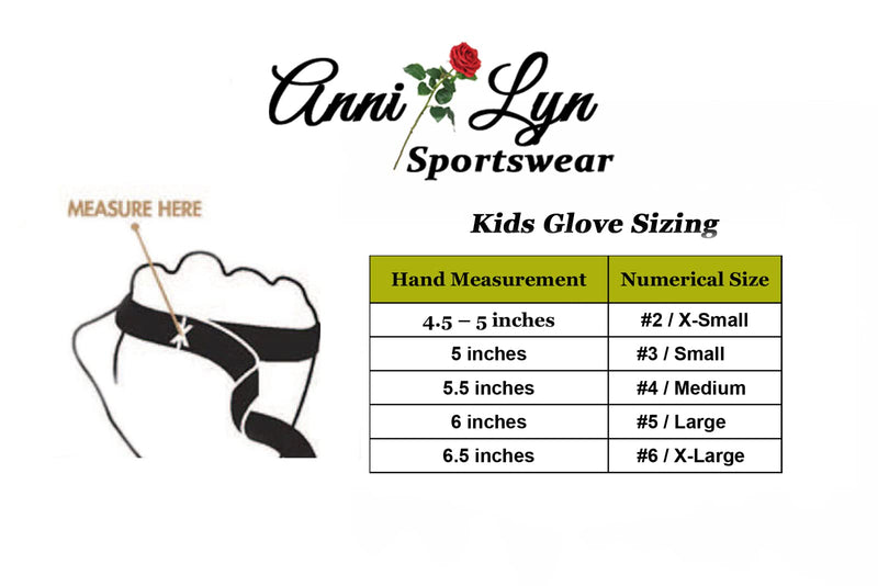 Anni Lyn Sportswear Kids Pony Party Glove Medium - BeesActive Australia