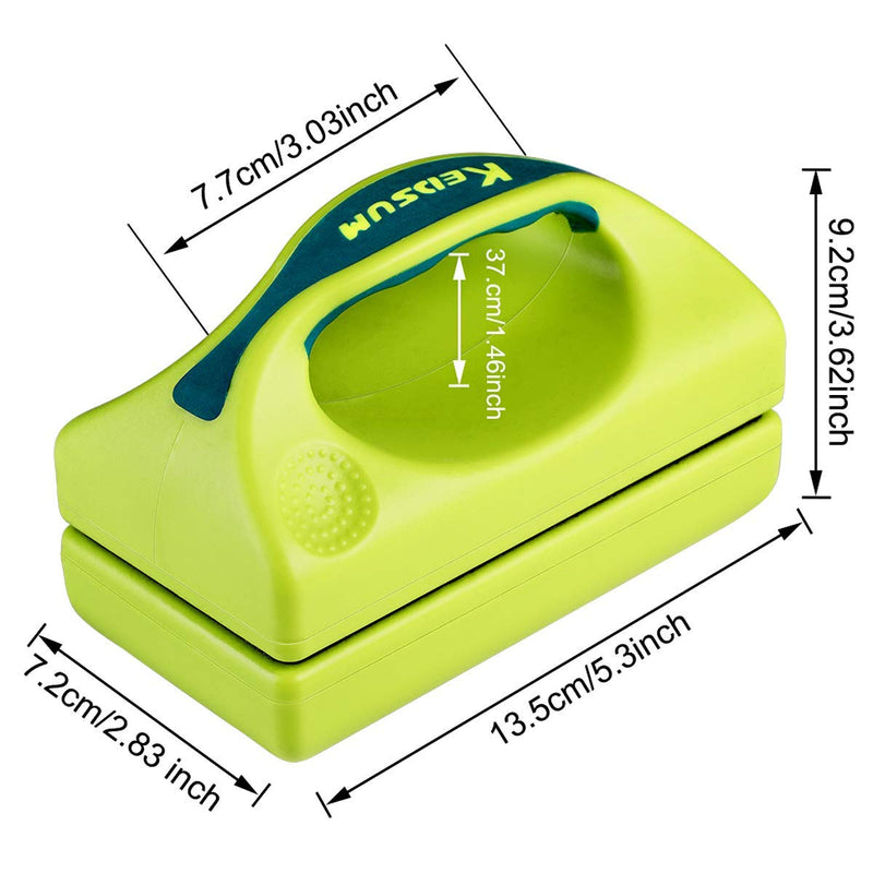 KEDSUM Magnetic Aquarium Fish Tank Cleaner, Fish Tank Glass Cleaner, Floating Clean Brush with Handle Design XL - BeesActive Australia
