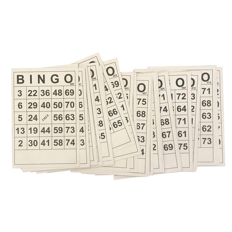 DENPETEC Bingo Board Game, Classic Bingo Cards, Vintage Wooden Bingo Game, with 40 Bingo Number Cards and 75 Chess, for Family, Friends and Large Parties Group Games - BeesActive Australia