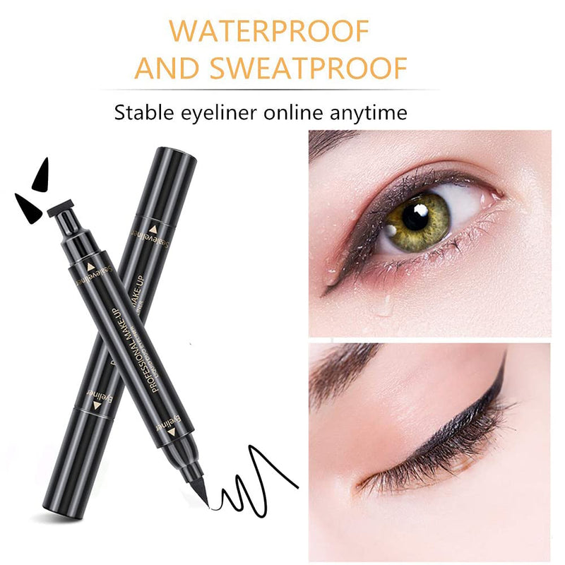 Winged Eyeliner Stamp - Eyeliner Stamp /Wingliner Eyeliner Pen Pencil /Black Liquid Eye liners for Women Long Lasting Smudge-proof - BeesActive Australia