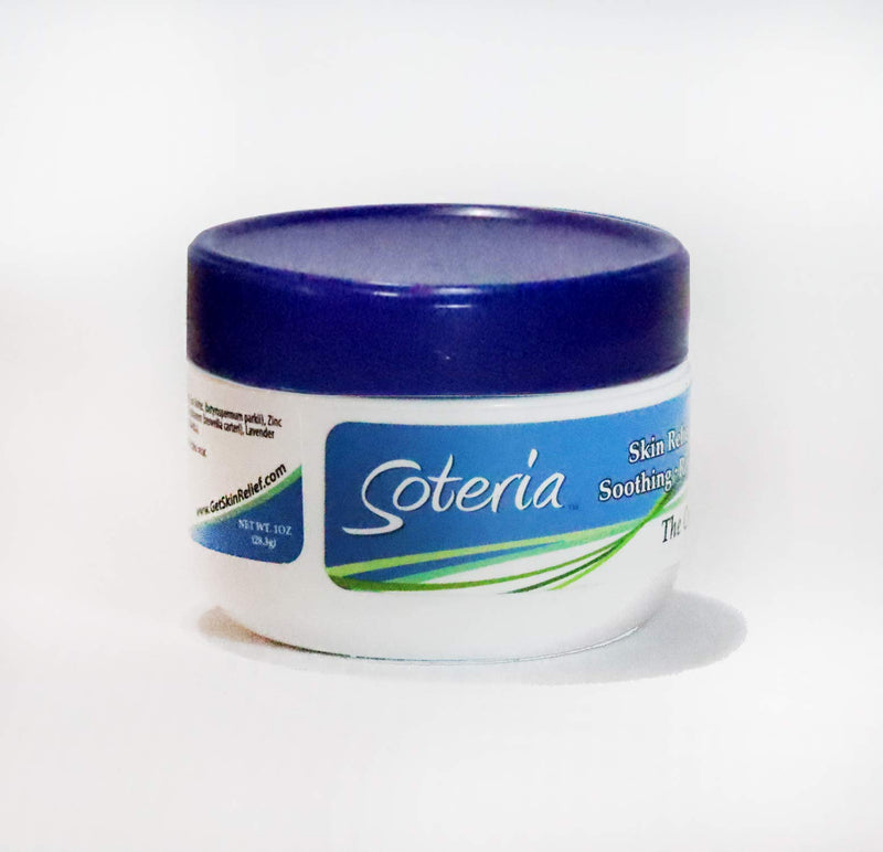 Soteria Skin Relief Soothing Repair Cream Intense Moisture Therapy for Eczma Dermatitis, Psoriasis, Rashes, Complete Skin Care, Adults and Children (1 Ounce) - BeesActive Australia