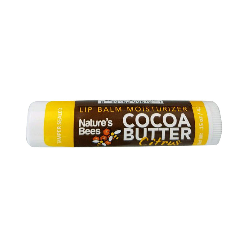 Nature's Bees Cocoa Butter Lip Balms, Lip Moisturizer Treatment - Pack of 16, (Tropical Variety Assortments - Cherry, Citrus, Coconut, Mint) Tropical Variety Assortments - BeesActive Australia