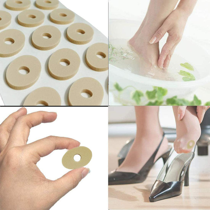 Mcvcoyh Self Adhesive Corn Pads 80 Pieces Callus Cushion Soft and Comfort to Corns and Calluses - BeesActive Australia