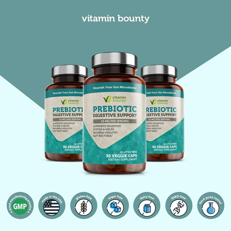 Prebiotic Fiber Supplement - with PreForPro® - Supports Growth of Beneficial Gut Bacteria for Digestive Health, Vegan, & Gluten Free - BeesActive Australia