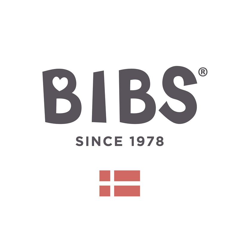 BIBS Paci Braid | Made in Denmark | Dark Oak/Vanilla | ONE Size - BeesActive Australia