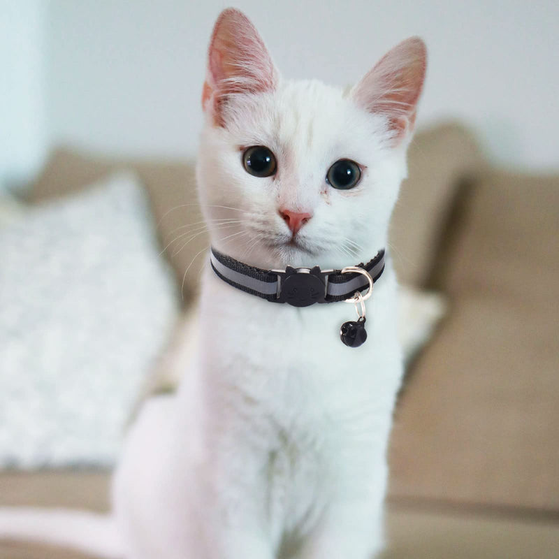 YUIONNAY Breakaway Cat Collars-Puppy Collars for Litter - Kitten Collar with Bell Breakaway Collars Breakaway B - BeesActive Australia