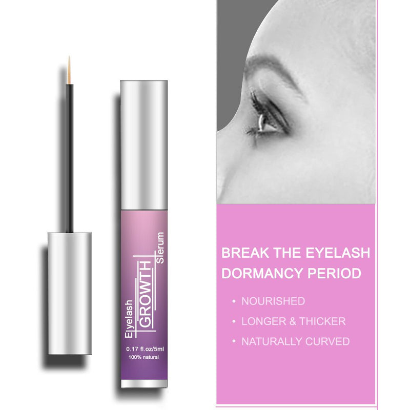 Natural Eyelash Growth Serum & Brow Enhancer.The latest plant extraction technology, Natural Non Stimulation formula to meke your Lashes and Eyebrows Fuller & Longer [5ml] - BeesActive Australia