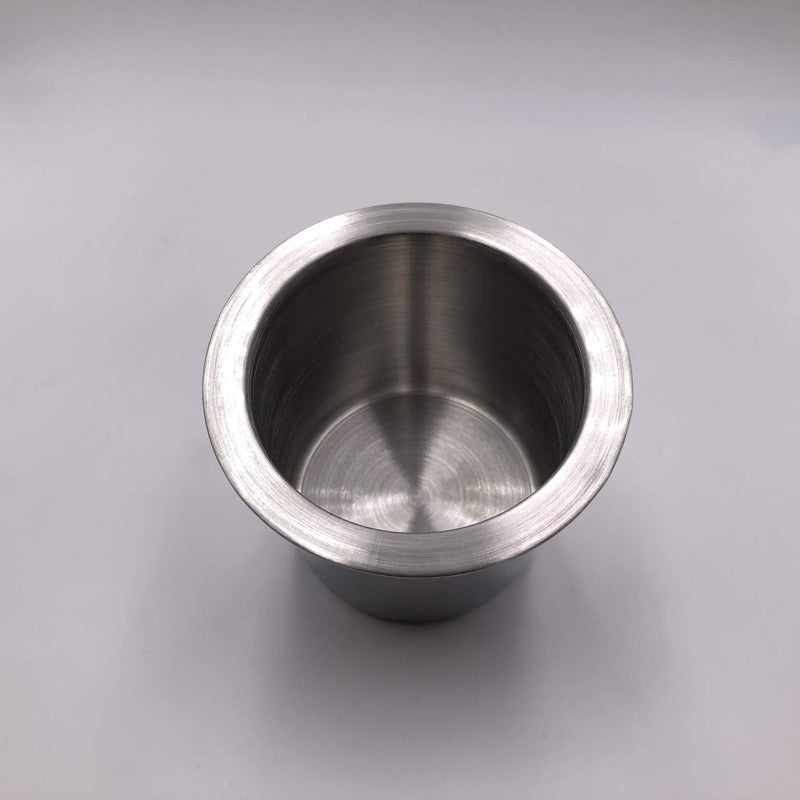 Xinally Run Pack of 1 Stainless Steel Drop-in Cup Drink Holder Poker Table Drink Holder Silver - BeesActive Australia