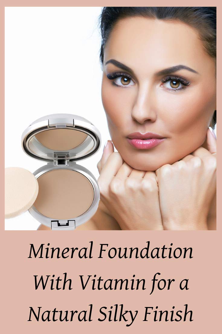 Ageless Derma Natural Mineral Makeup Foundation- A Healthy Vegan Pressed Powder. Made in USA (China Beige) China Beige - BeesActive Australia