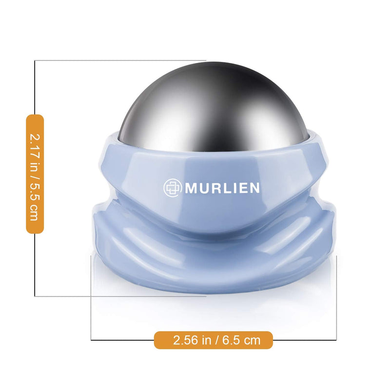 MURLIEN Ice Therapy Massage Roller Ball, Manual Massager for Deep Tissue Massage, Alleviating Muscle Tension and Pain Relief, Suitable for Neck, Back, Shoulders, Arms, Legs, Thighs etc. - BeesActive Australia