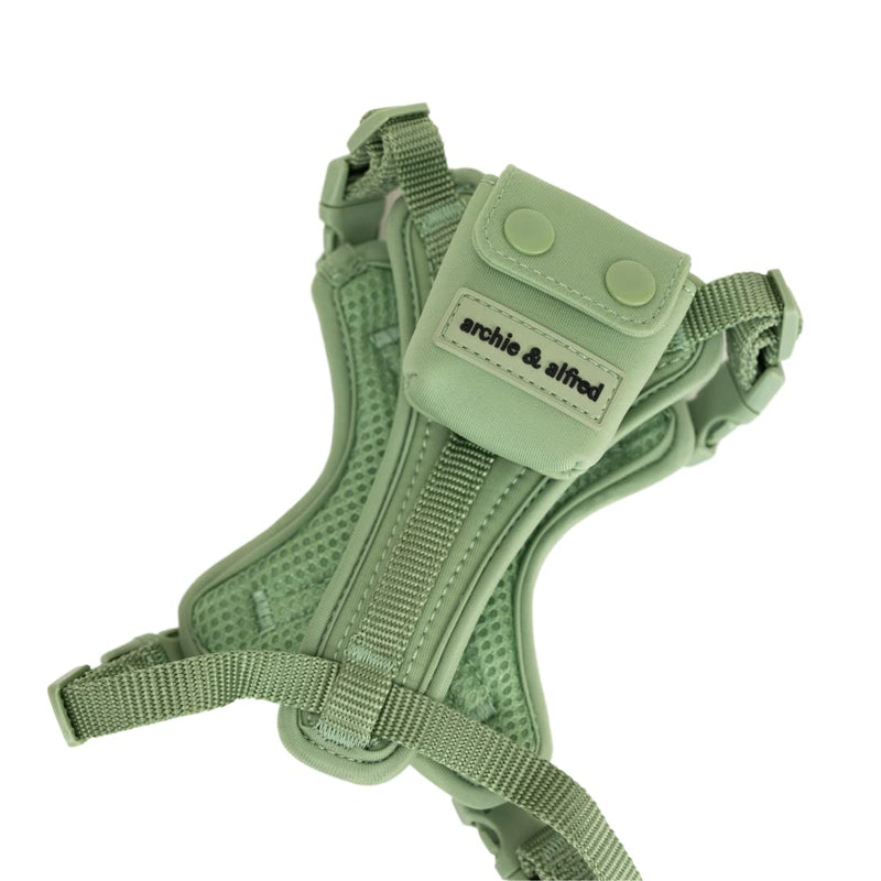 No Pull Adjustable Dog Harness - Water Resistant & Easy to Clean with Control Handle and Pocket Attached | archie & alfred Large - BeesActive Australia