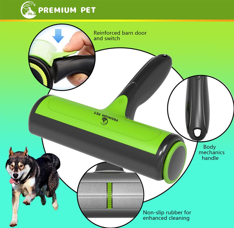 PremiumPet Pet Hair Remover (2022 Model) - Pet Hair Remover for Couch, Carpet, Bedding, Car Seats, Furniture - Eco-Friendly, Portable, Multi-Surface Lint Roller & Animal Fur Removal Tool - Dog and Cat - BeesActive Australia