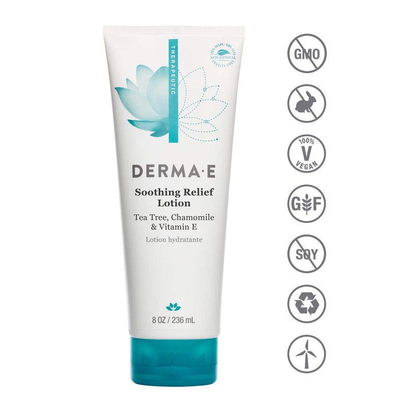 DERMA-E Soothing Relief Lotion, Dry Skin Moisturizer (9500) - BeesActive Australia